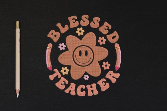 Blessed Teacher: A Designer’s Review for Boutique Sweatshirt Embroidery