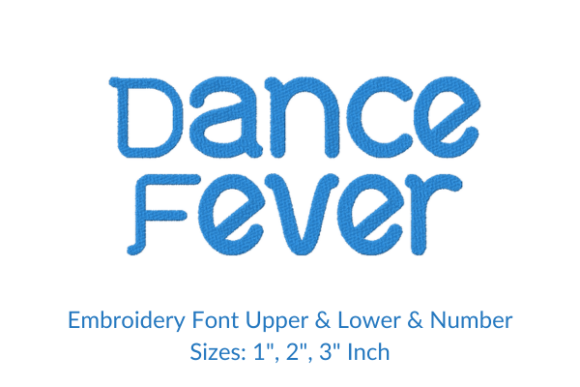 Dance Fever Font Embroidery Design: A Craft Fair Seller’s Perspective