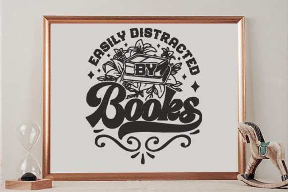Easily Distracted by Books: A Seasonal Embroidery Review