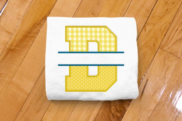 h1Varsity Letter D Split Applique: A Seasonal Embroidery Review/h1