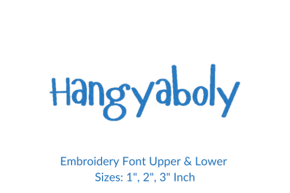 Hangyaboly Font Embroidery Design Review: Perfect for Boutique Sweatshirts?