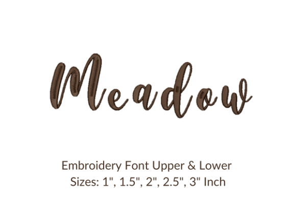 Meadow Font Embroidery Design: A Designer’s Real-World Review