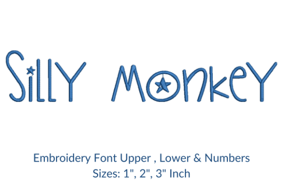 Silly Monkey Font Embroidery Design Review for Boutique Apparel