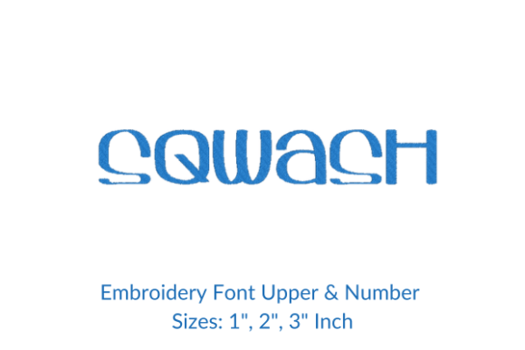 Sqwash Font Embroidery Design: A Seasonal Designer’s Review