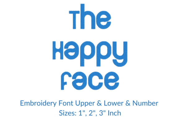 The Happy Face Smile Font: A Designer’s Review for Business Embroidery
